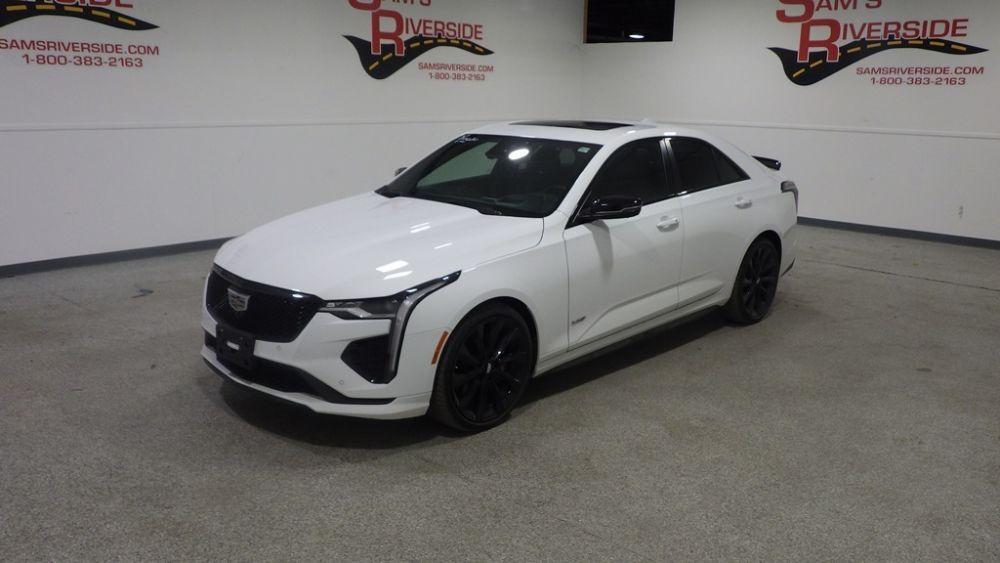 used 2024 Cadillac CT4-V car, priced at $33,900