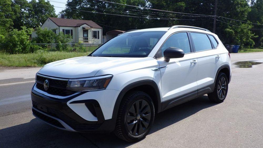 used 2023 Volkswagen Taos car, priced at $16,900