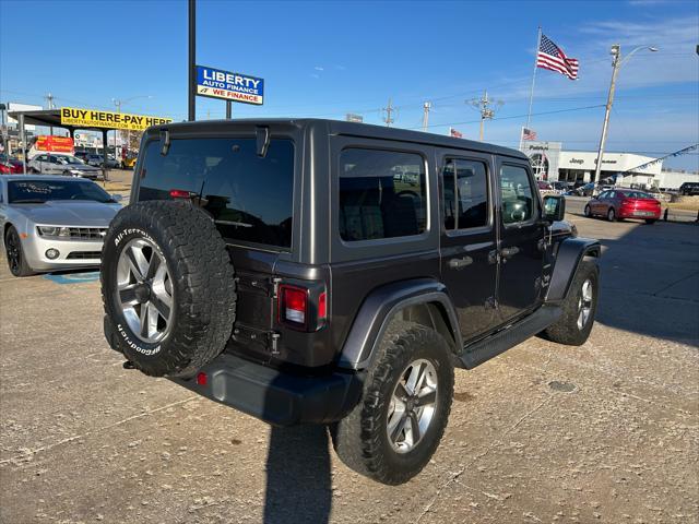 used 2018 Jeep Wrangler Unlimited car, priced at $25,797