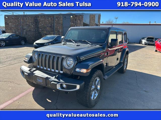 used 2018 Jeep Wrangler Unlimited car, priced at $25,797