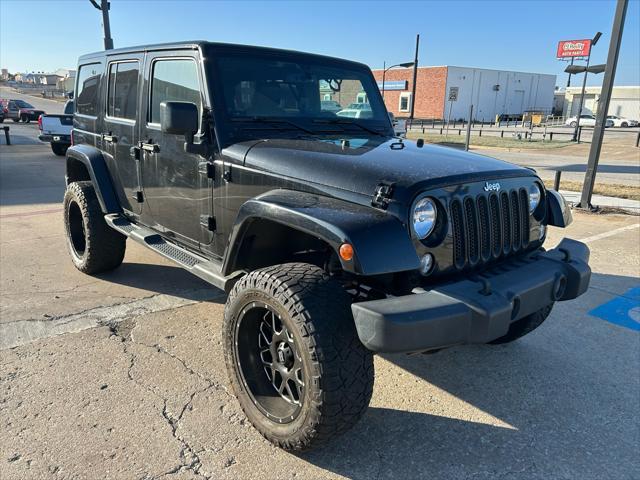 used 2015 Jeep Wrangler Unlimited car, priced at $16,995