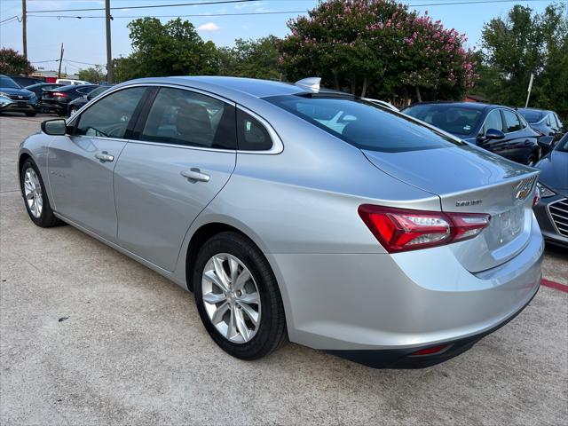 used 2022 Chevrolet Malibu car, priced at $18,488