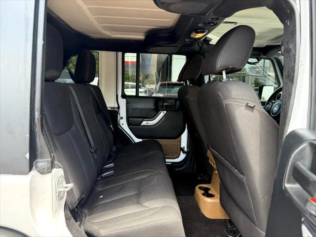 used 2016 Jeep Wrangler Unlimited car, priced at $19,988