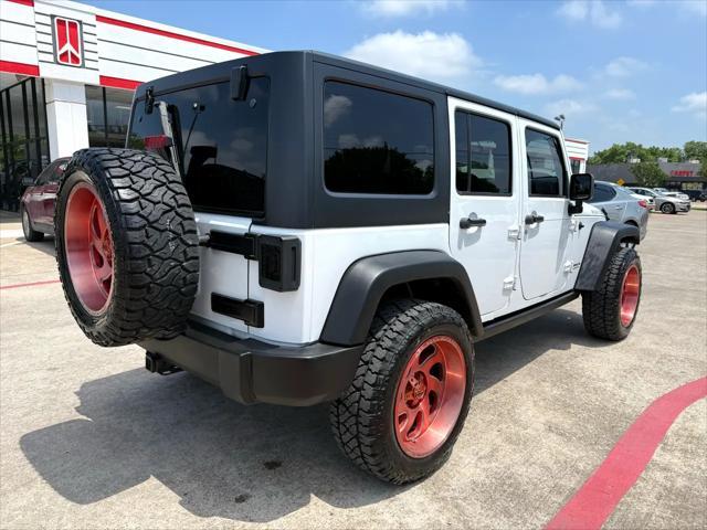 used 2016 Jeep Wrangler Unlimited car, priced at $19,988
