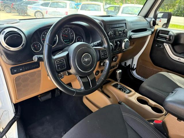 used 2016 Jeep Wrangler Unlimited car, priced at $19,988