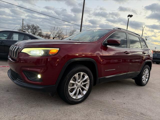 used 2019 Jeep Cherokee car, priced at $13,988