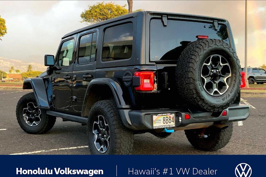 used 2022 Jeep Wrangler Unlimited 4xe car, priced at $33,444