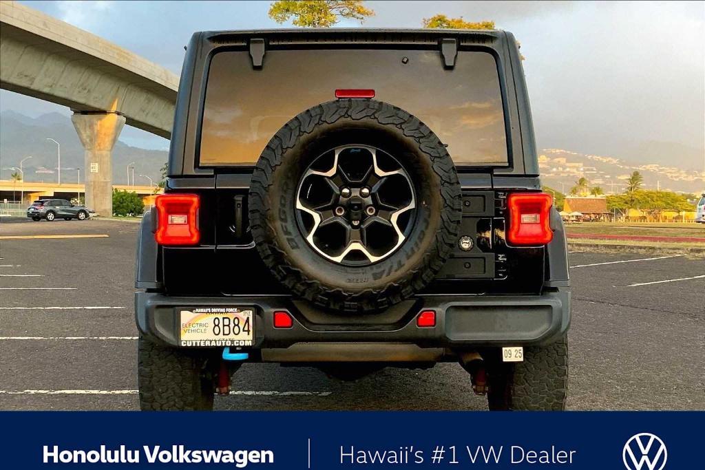 used 2022 Jeep Wrangler Unlimited 4xe car, priced at $33,444