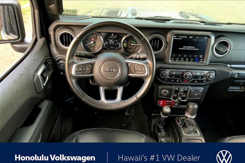 used 2022 Jeep Wrangler Unlimited 4xe car, priced at $33,444