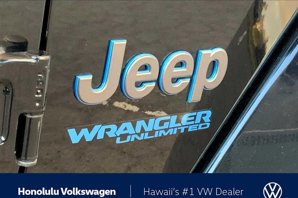 used 2022 Jeep Wrangler Unlimited 4xe car, priced at $33,444