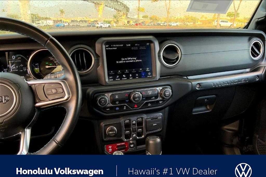 used 2022 Jeep Wrangler Unlimited 4xe car, priced at $33,444