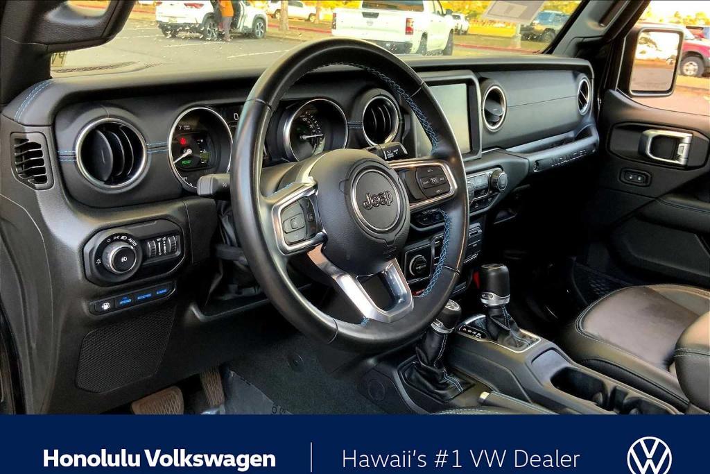 used 2022 Jeep Wrangler Unlimited 4xe car, priced at $33,444