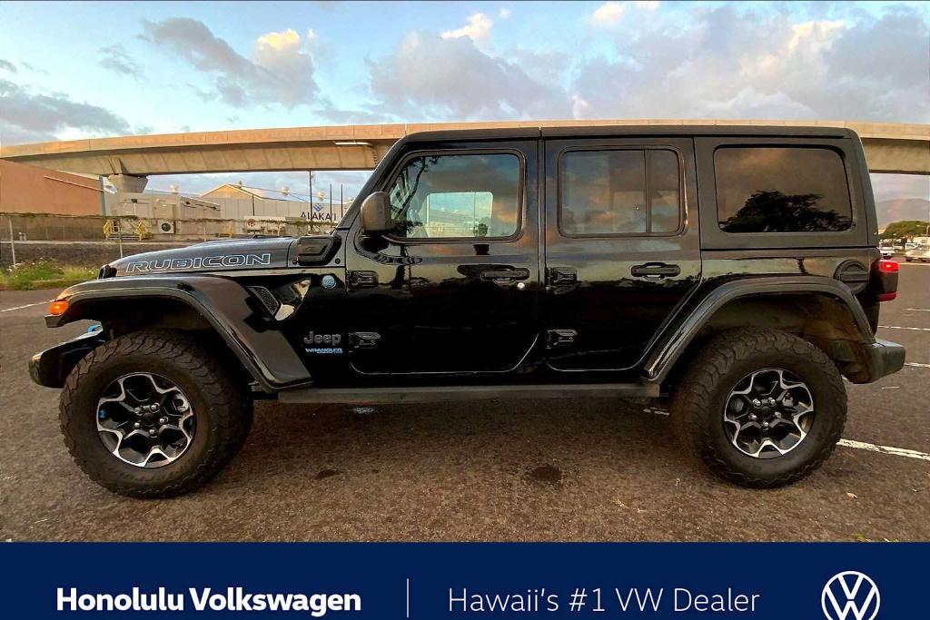 used 2022 Jeep Wrangler Unlimited 4xe car, priced at $33,444