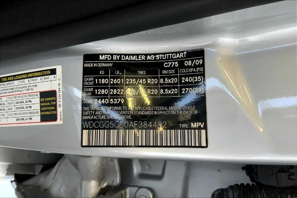 used 2010 Mercedes-Benz GLK-Class car, priced at $9,777