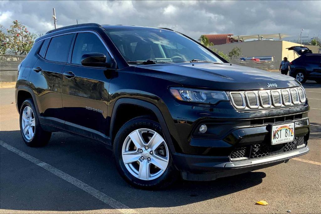 used 2022 Jeep Compass car, priced at $20,991