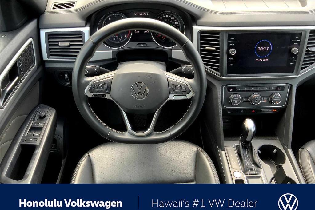 used 2021 Volkswagen Atlas Cross Sport car, priced at $20,991