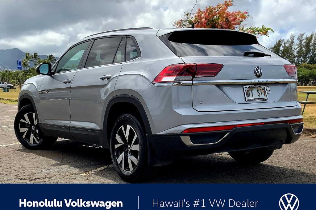 used 2021 Volkswagen Atlas Cross Sport car, priced at $20,991