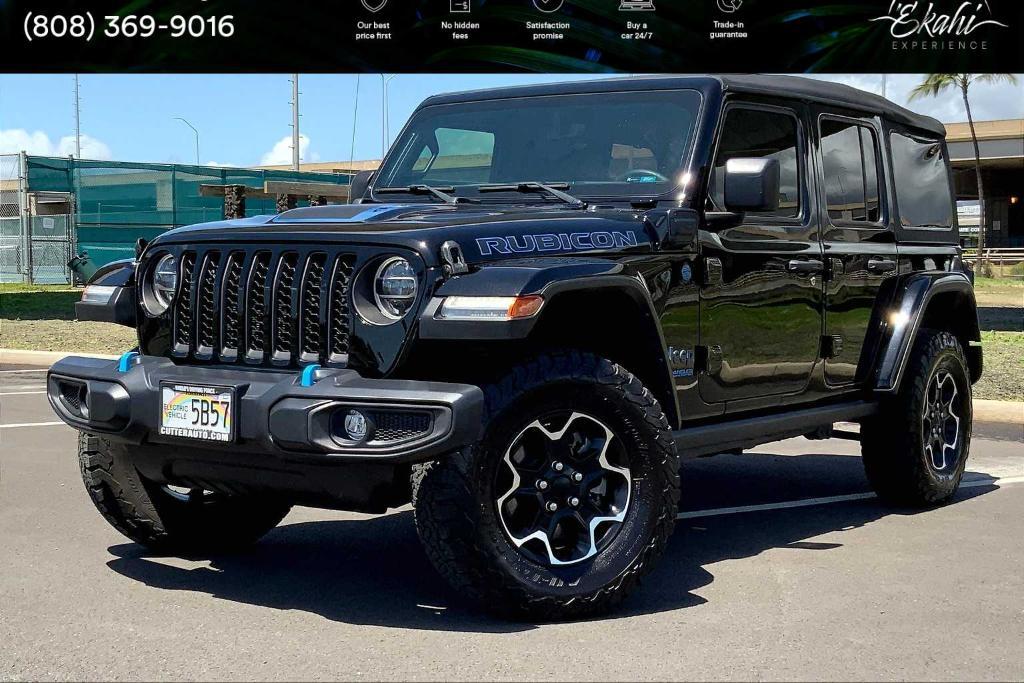 used 2022 Jeep Wrangler Unlimited 4xe car, priced at $45,467