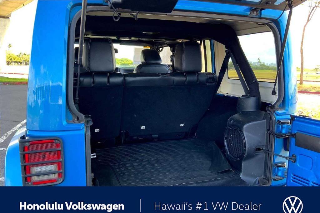 used 2014 Jeep Wrangler Unlimited car, priced at $18,993