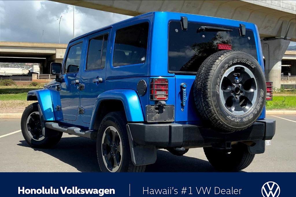 used 2014 Jeep Wrangler Unlimited car, priced at $18,993