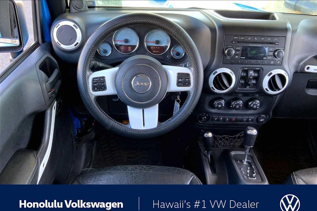 used 2014 Jeep Wrangler Unlimited car, priced at $18,993