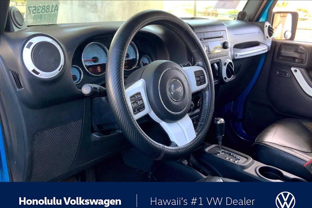 used 2014 Jeep Wrangler Unlimited car, priced at $18,993
