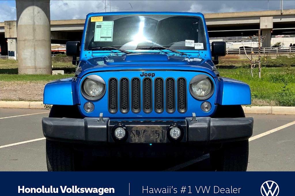 used 2014 Jeep Wrangler Unlimited car, priced at $18,993