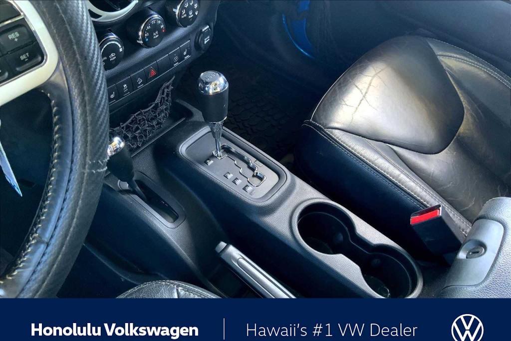 used 2014 Jeep Wrangler Unlimited car, priced at $18,993