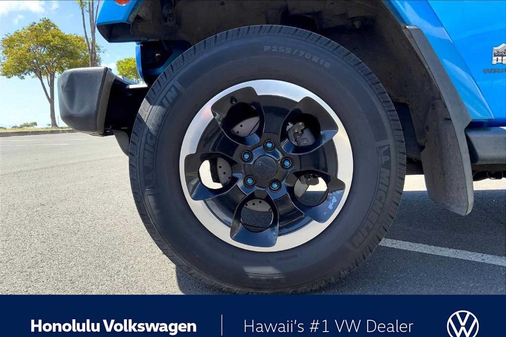 used 2014 Jeep Wrangler Unlimited car, priced at $18,993