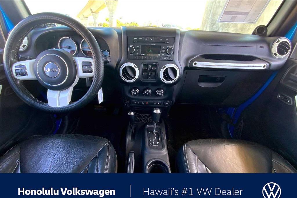 used 2014 Jeep Wrangler Unlimited car, priced at $18,993