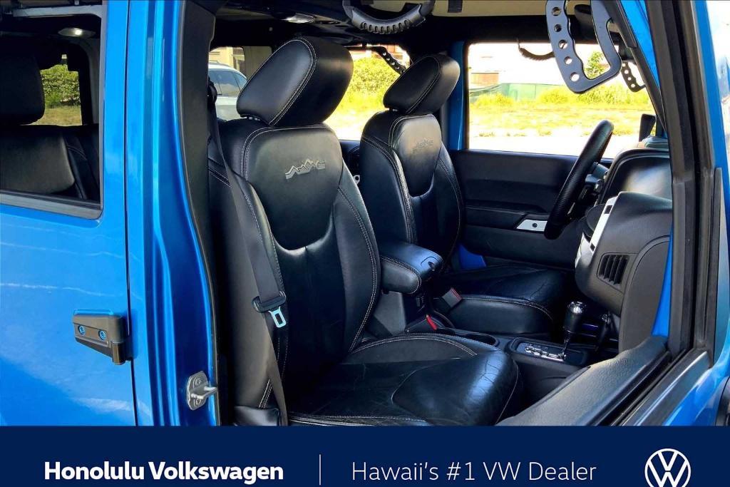 used 2014 Jeep Wrangler Unlimited car, priced at $18,993