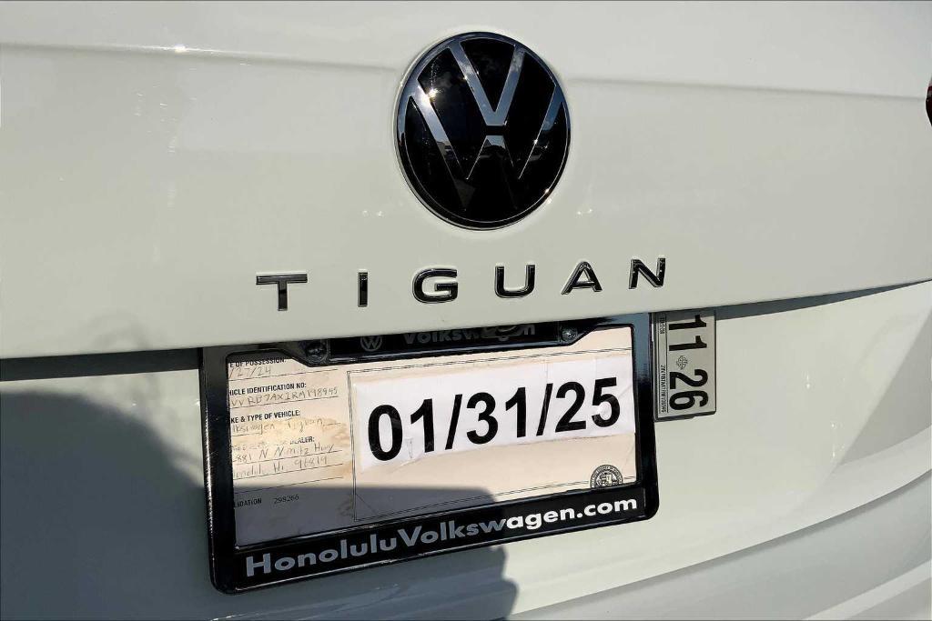 new 2024 Volkswagen Tiguan car, priced at $32,353