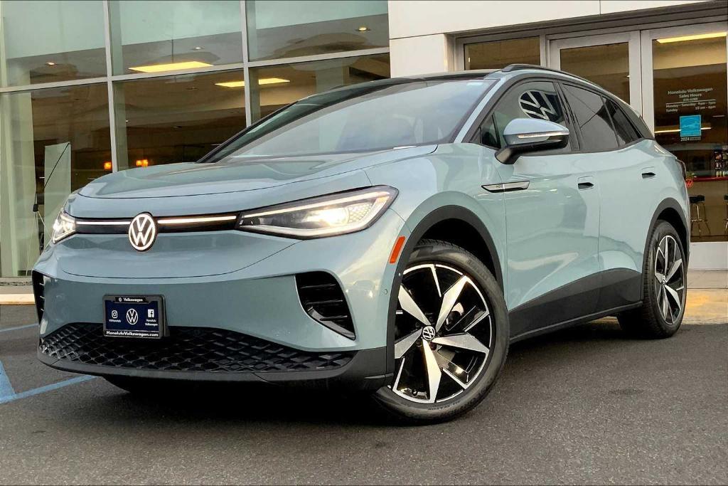 new 2025 Volkswagen ID.4 car, priced at $52,361
