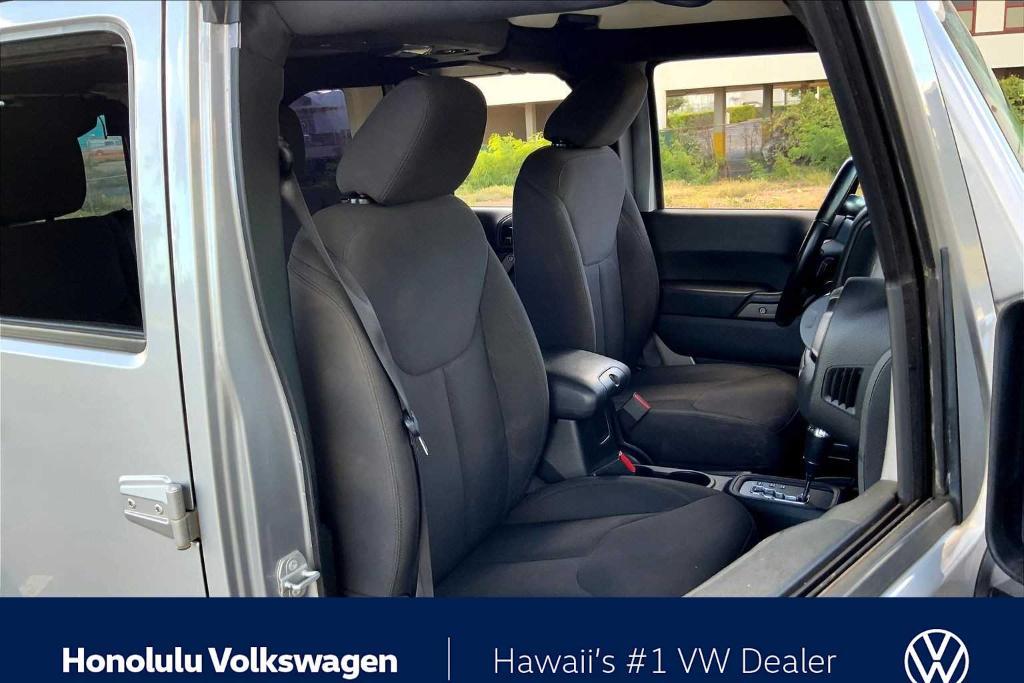 used 2018 Jeep Wrangler JK Unlimited car, priced at $20,777