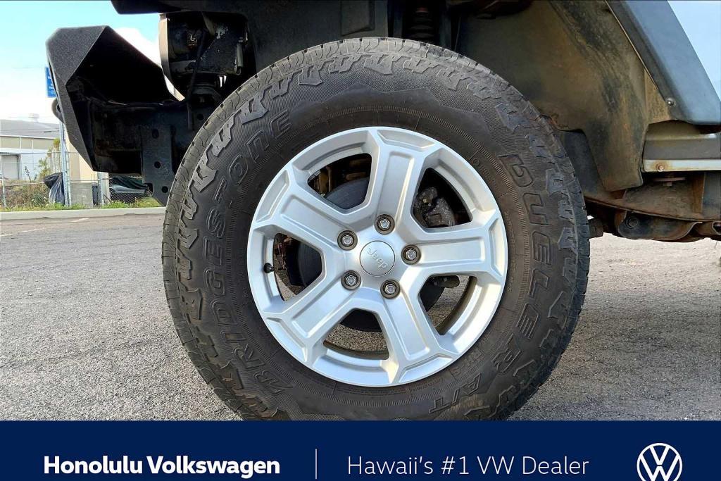 used 2018 Jeep Wrangler JK Unlimited car, priced at $20,777