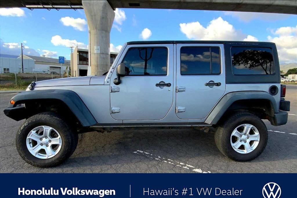 used 2018 Jeep Wrangler JK Unlimited car, priced at $20,777