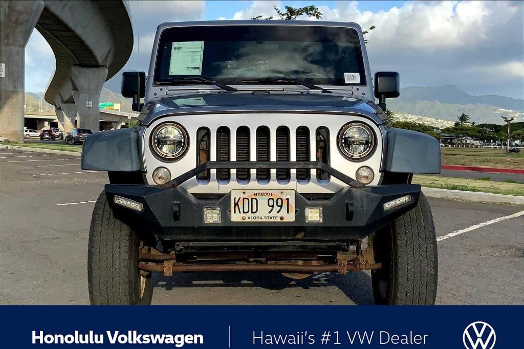 used 2018 Jeep Wrangler JK Unlimited car, priced at $20,777