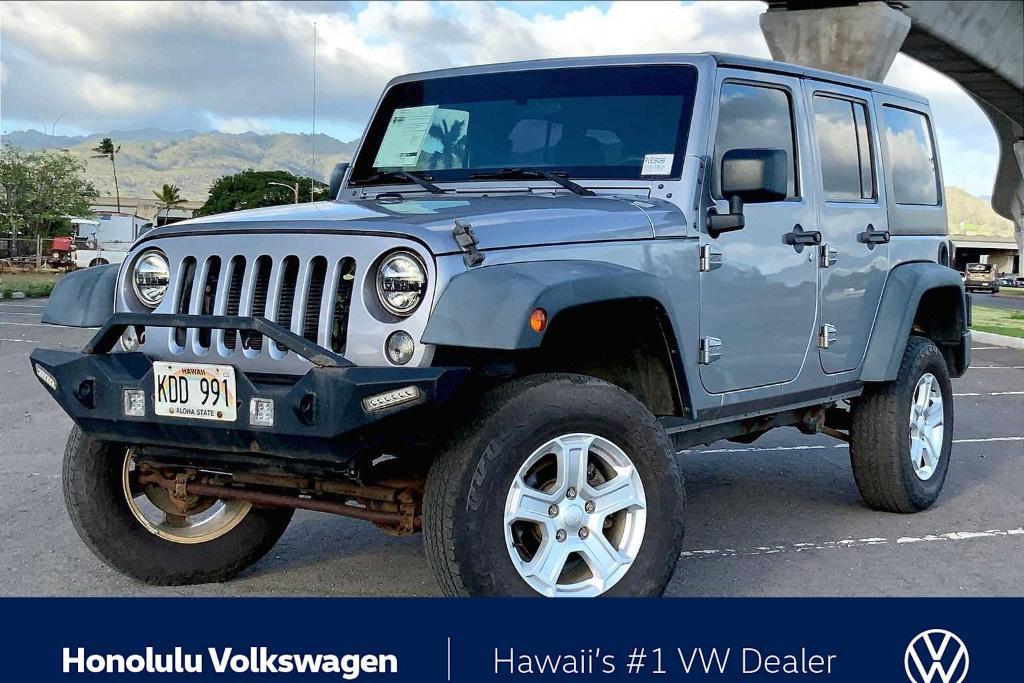 used 2018 Jeep Wrangler JK Unlimited car, priced at $20,777