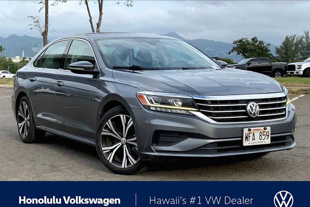 used 2021 Volkswagen Passat car, priced at $16,991
