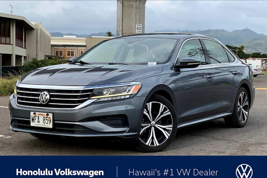 used 2021 Volkswagen Passat car, priced at $16,991