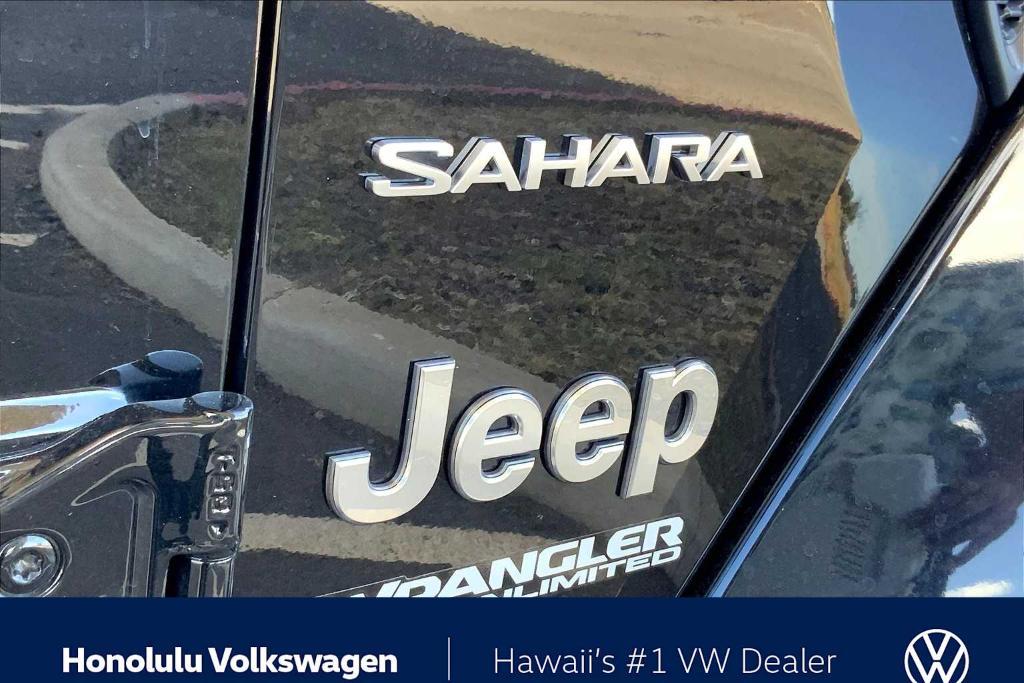 used 2021 Jeep Wrangler Unlimited car, priced at $29,523