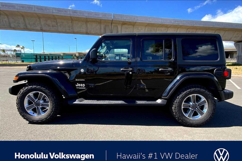 used 2021 Jeep Wrangler Unlimited car, priced at $29,523