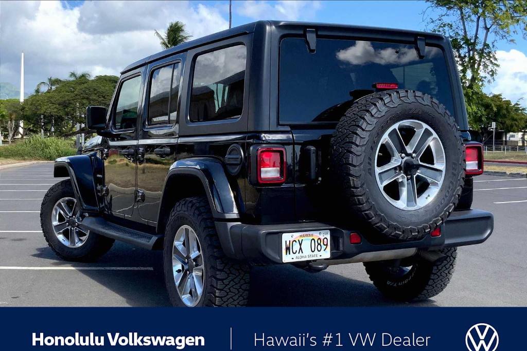 used 2021 Jeep Wrangler Unlimited car, priced at $29,523