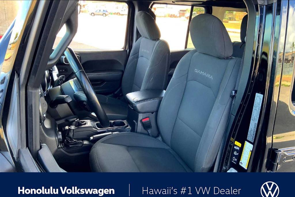 used 2021 Jeep Wrangler Unlimited car, priced at $29,523