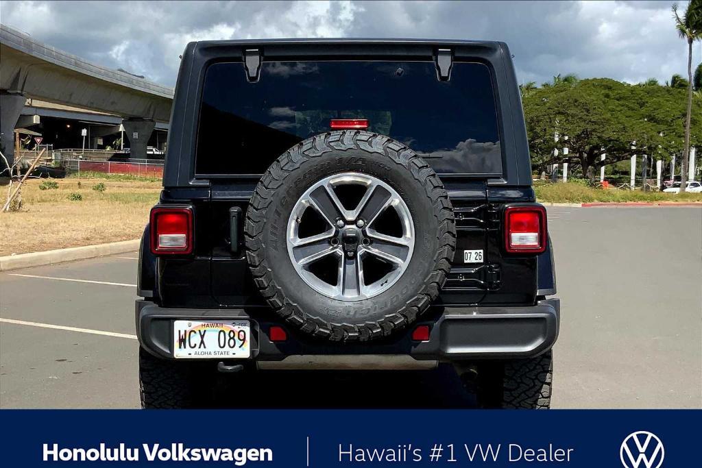 used 2021 Jeep Wrangler Unlimited car, priced at $29,523