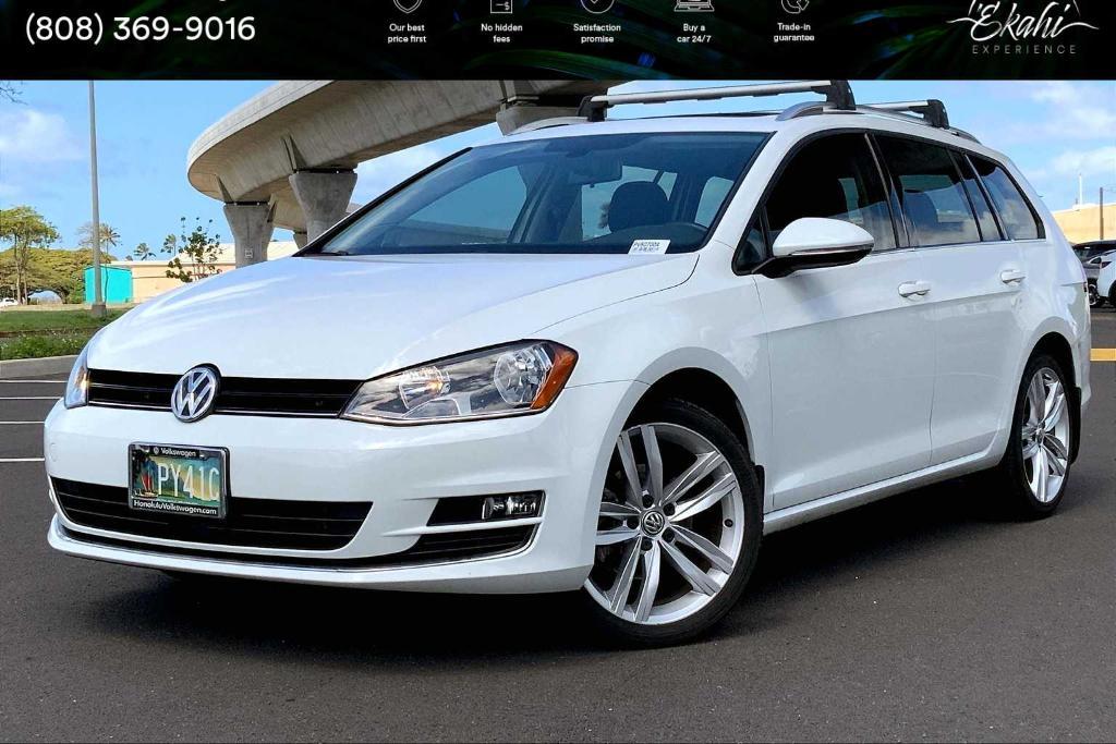 used 2017 Volkswagen Golf SportWagen car, priced at $21,491