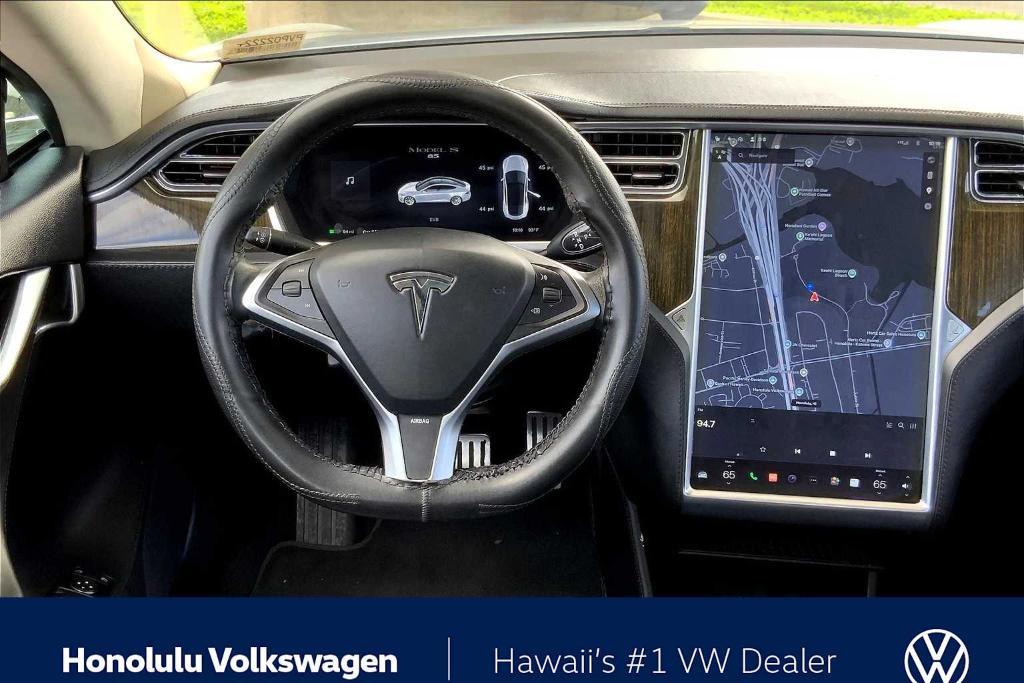 used 2012 Tesla Model S car, priced at $17,991