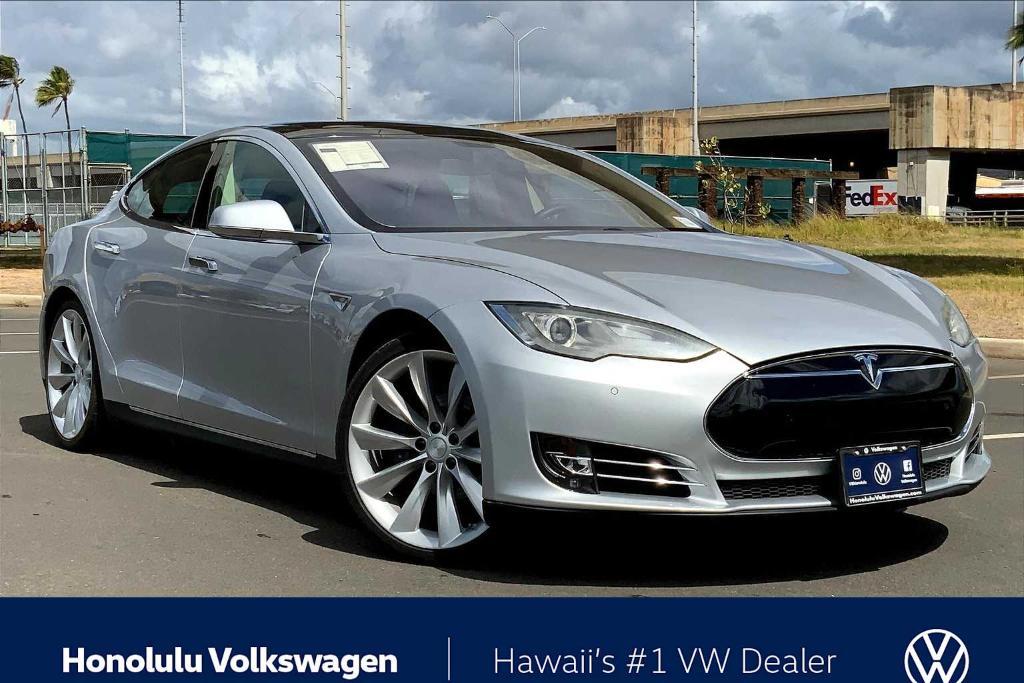used 2012 Tesla Model S car, priced at $17,991