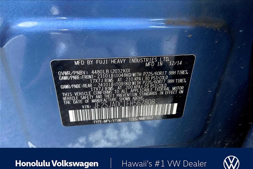 used 2015 Subaru Forester car, priced at $10,668