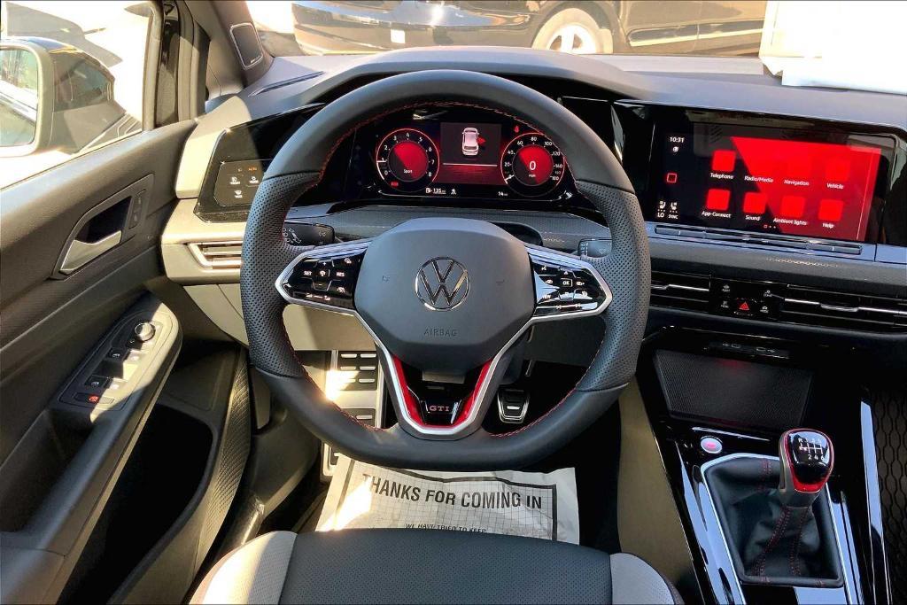 new 2024 Volkswagen Golf GTI car, priced at $43,749